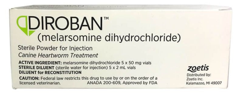 DIROBAN 5X50MG VIALS– KVSupply - Main Image