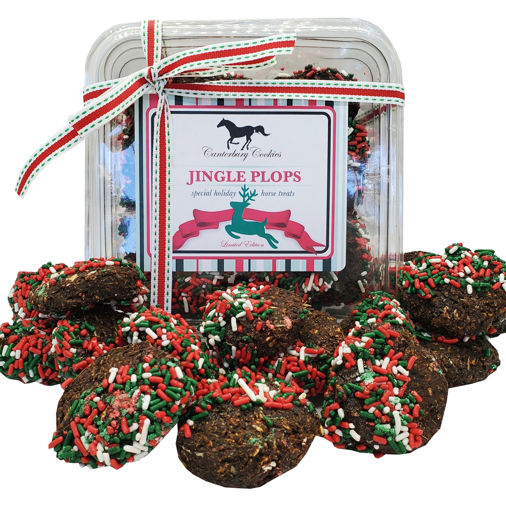 Canterbury Cookies Jingle Horse Treat Plops 24oz