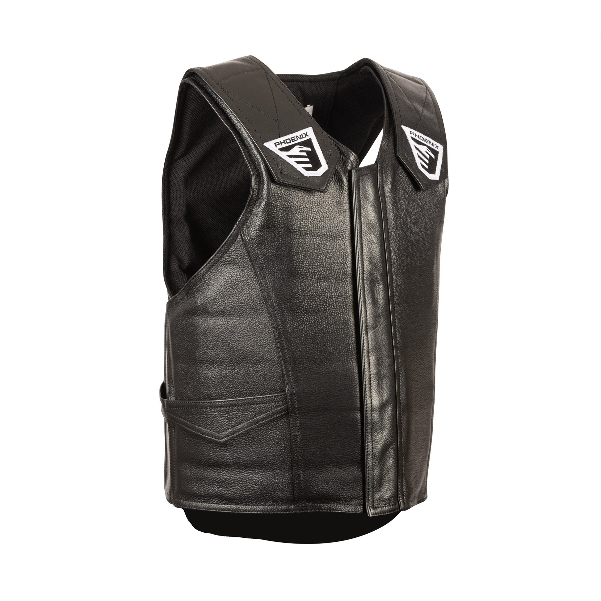 Phoenix Pro-Max Leather Protective Rodeo Vest