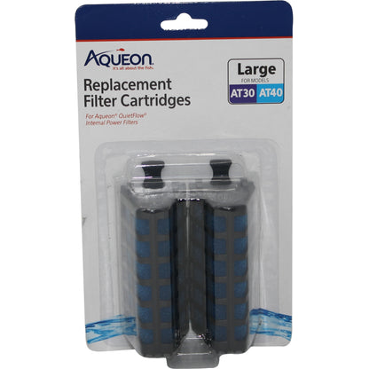 Aqueon QuietFlow Internal Filter Cartridge 2pk