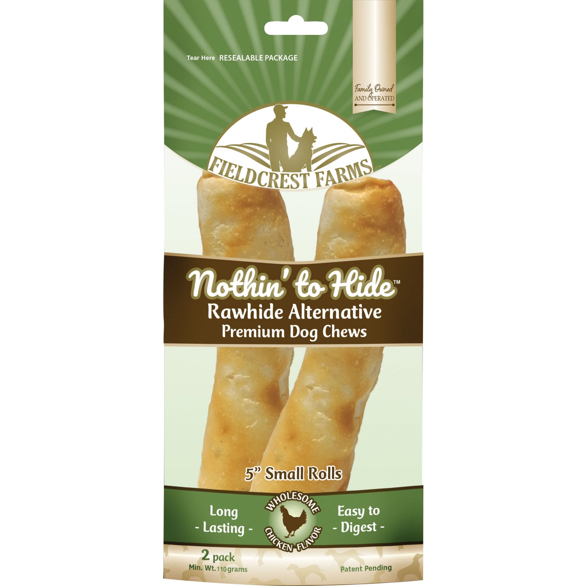 Fieldcrest Farms Nothin' To Hide Rawhide Alternative Small Roll