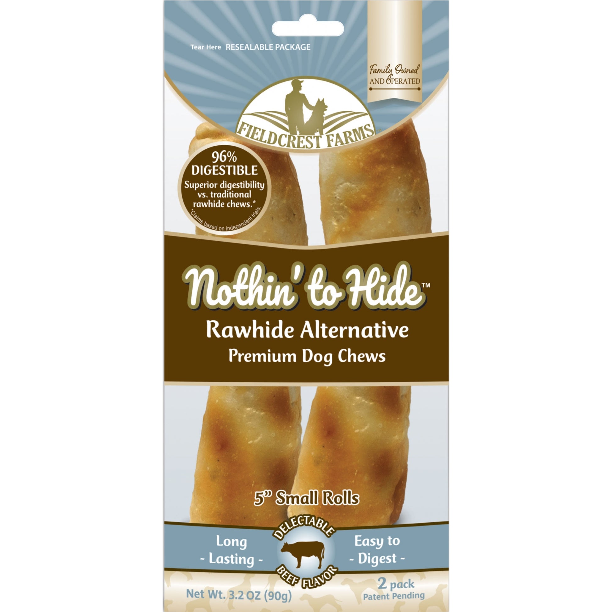 Fieldcrest Farms Nothin' To Hide Rawhide Alternative Small Roll