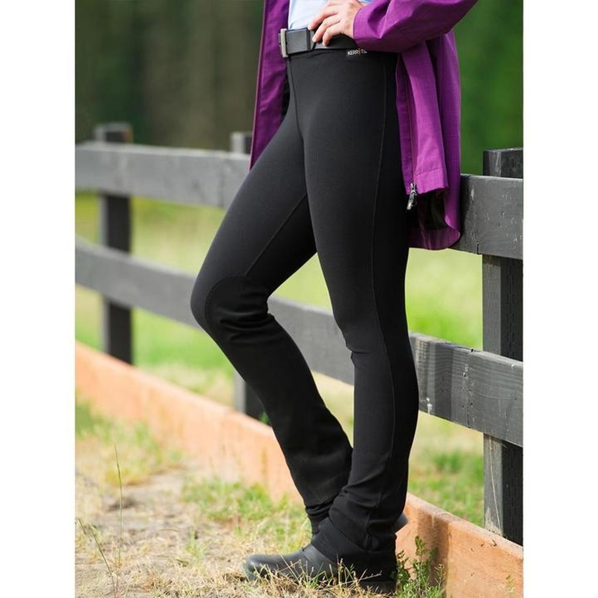 Kerrits Ladies Microcord Extended Knee Patch Bootcut Breeches