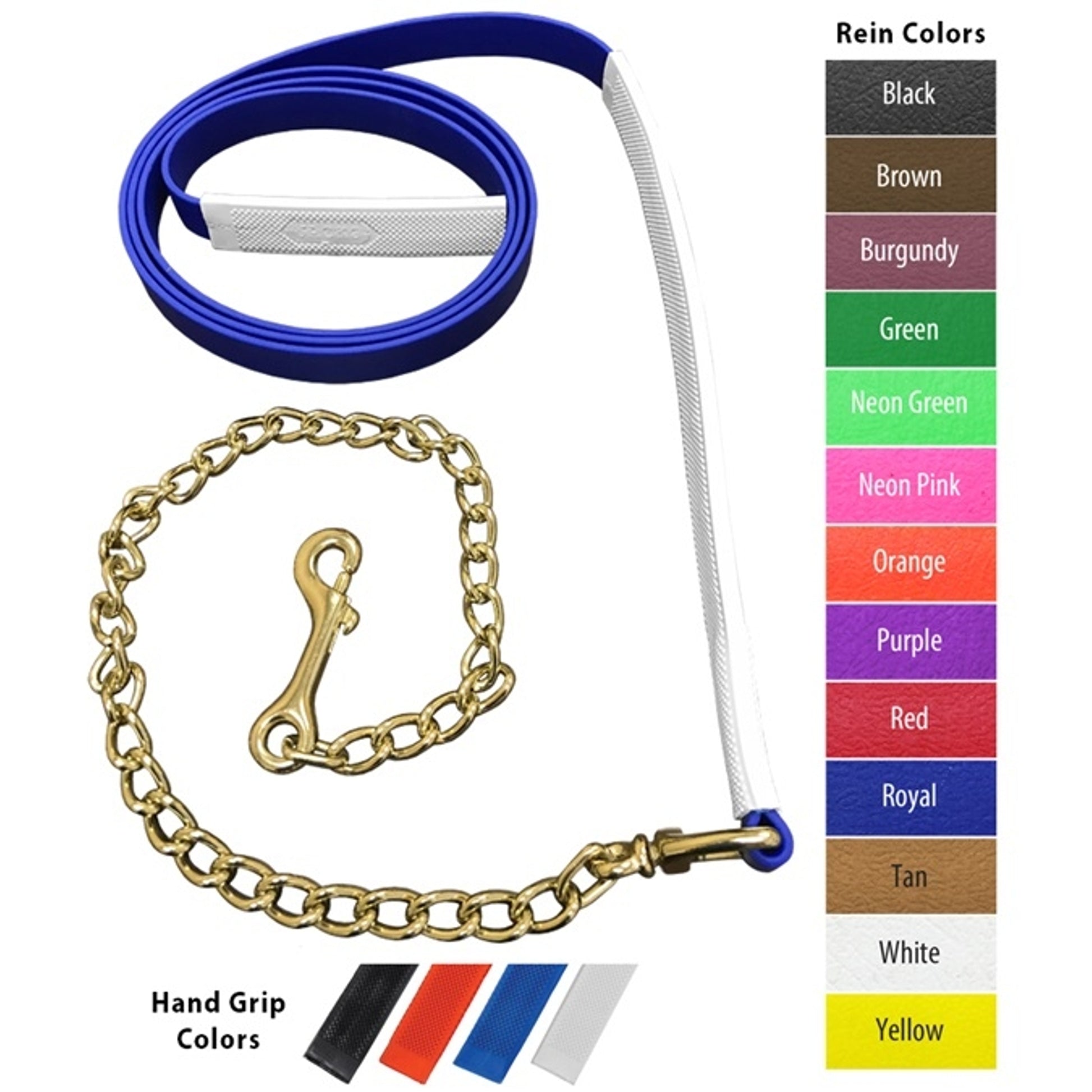 Feather-Weight Beta Hot Walker Lead with 30" Solid Brass Chain
