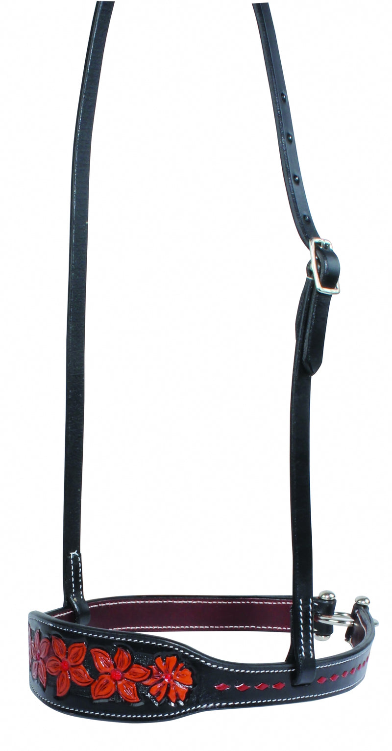 Professionals Choice Floral Tiedown Noseband