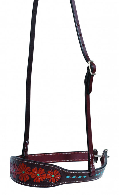 Professionals Choice Floral Tiedown Noseband