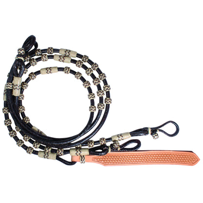 Professionals Choice Rawhide Romal Reins