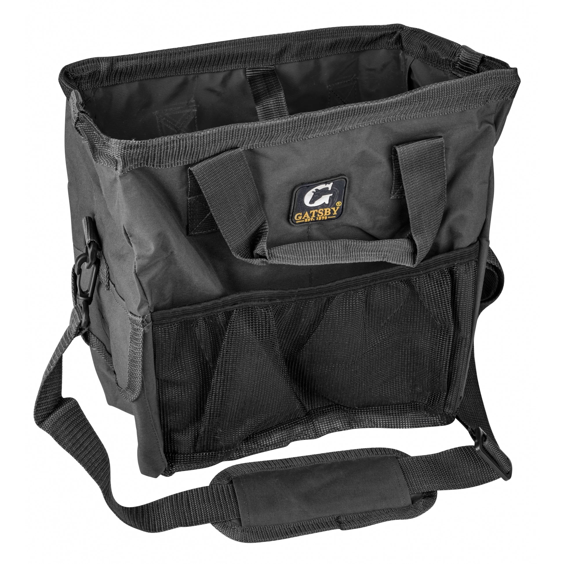 Gatsby Nylon Grooming Tote Bag Mesh Bottom