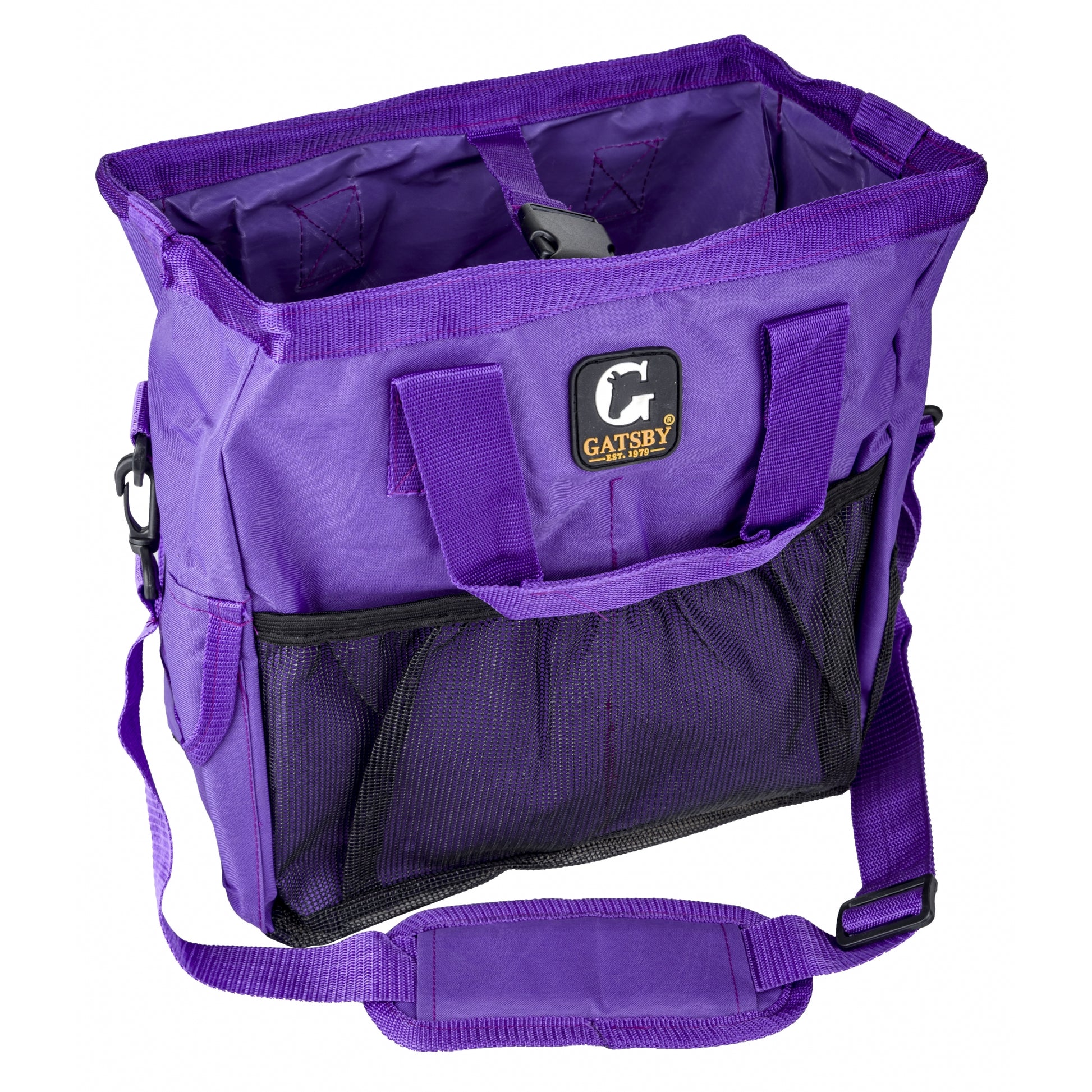 Gatsby Nylon Grooming Tote Bag Mesh Bottom