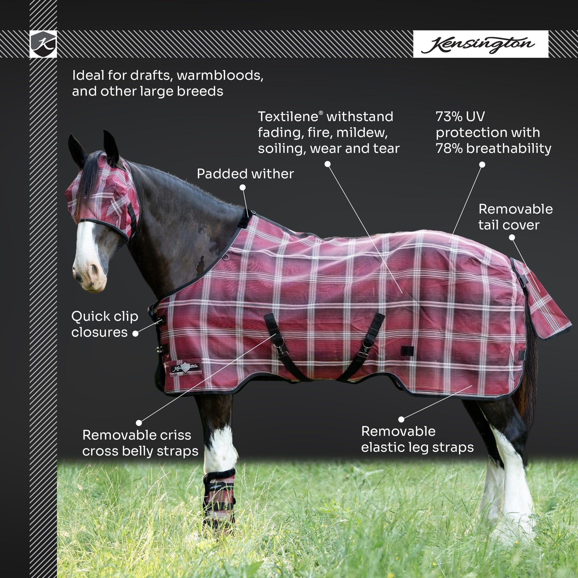Kensington 73% UV Draft Protective Fly Sheet