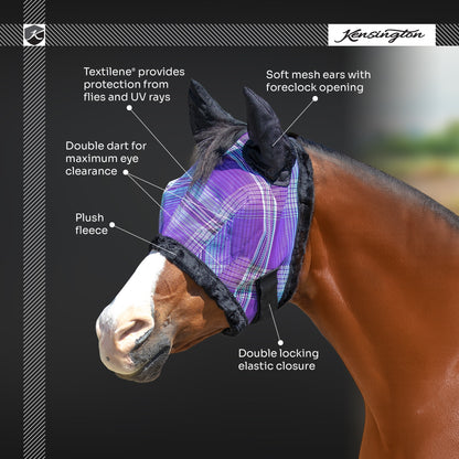 Kensington Fly Mask Fleece Ears
