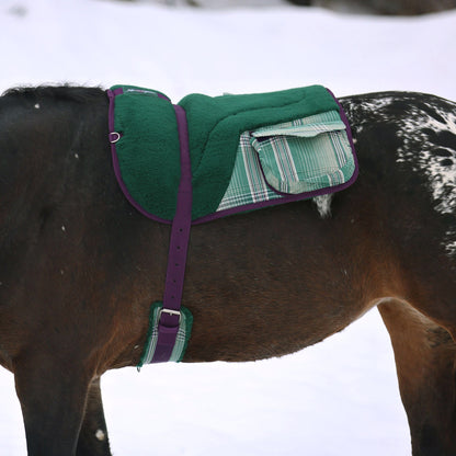 Kensington Fleece Bareback Pad with Pockets