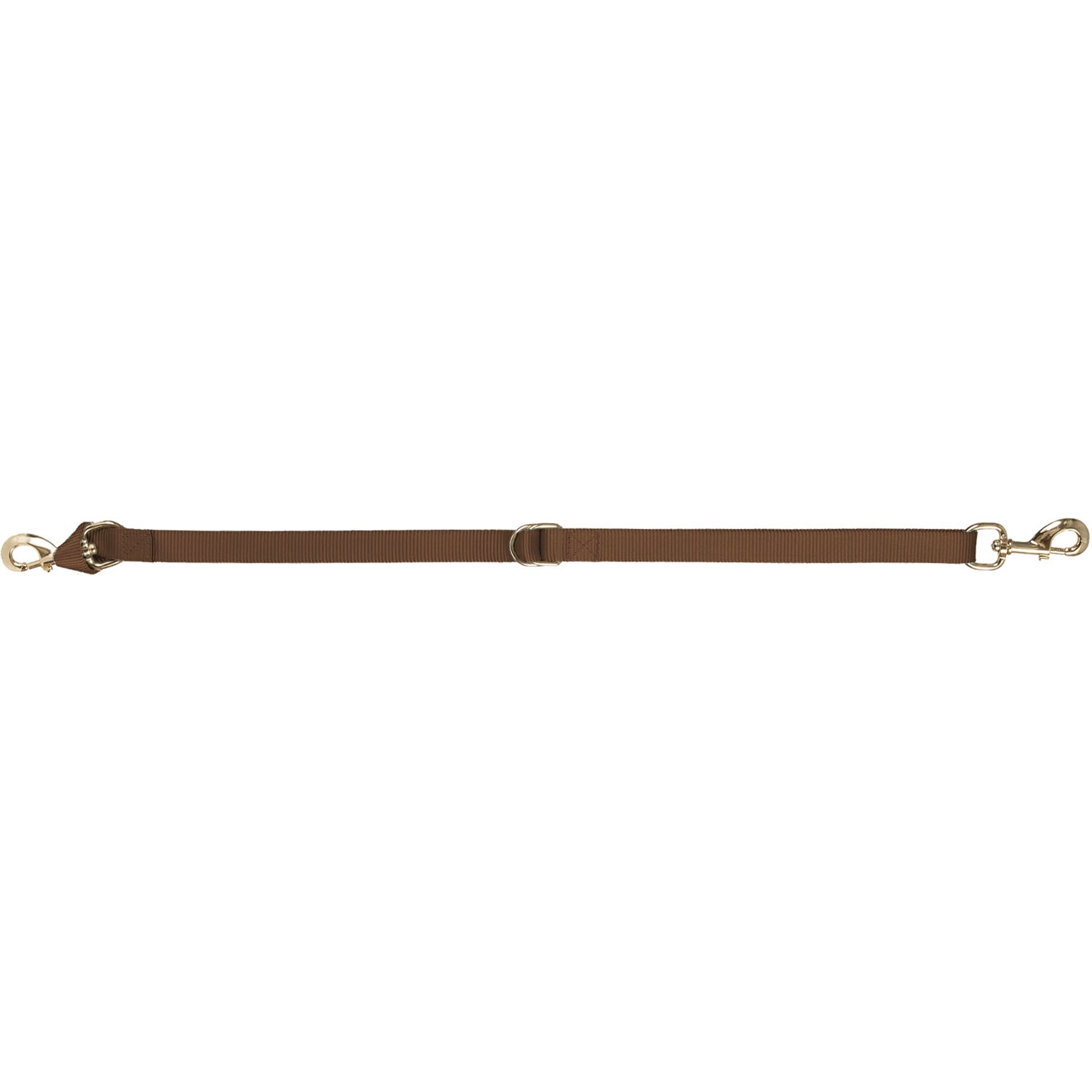 Mustang Nylon Tie Down with Brass Plated Hardware