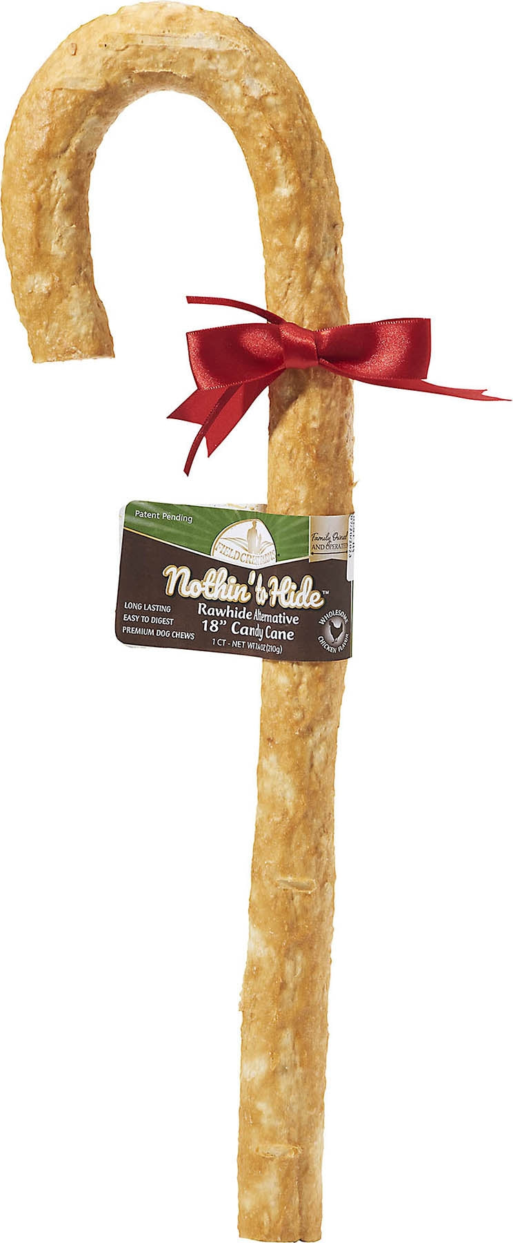 Fieldcrest Farms Nothin' To Hide Candy Cane Dog Chew