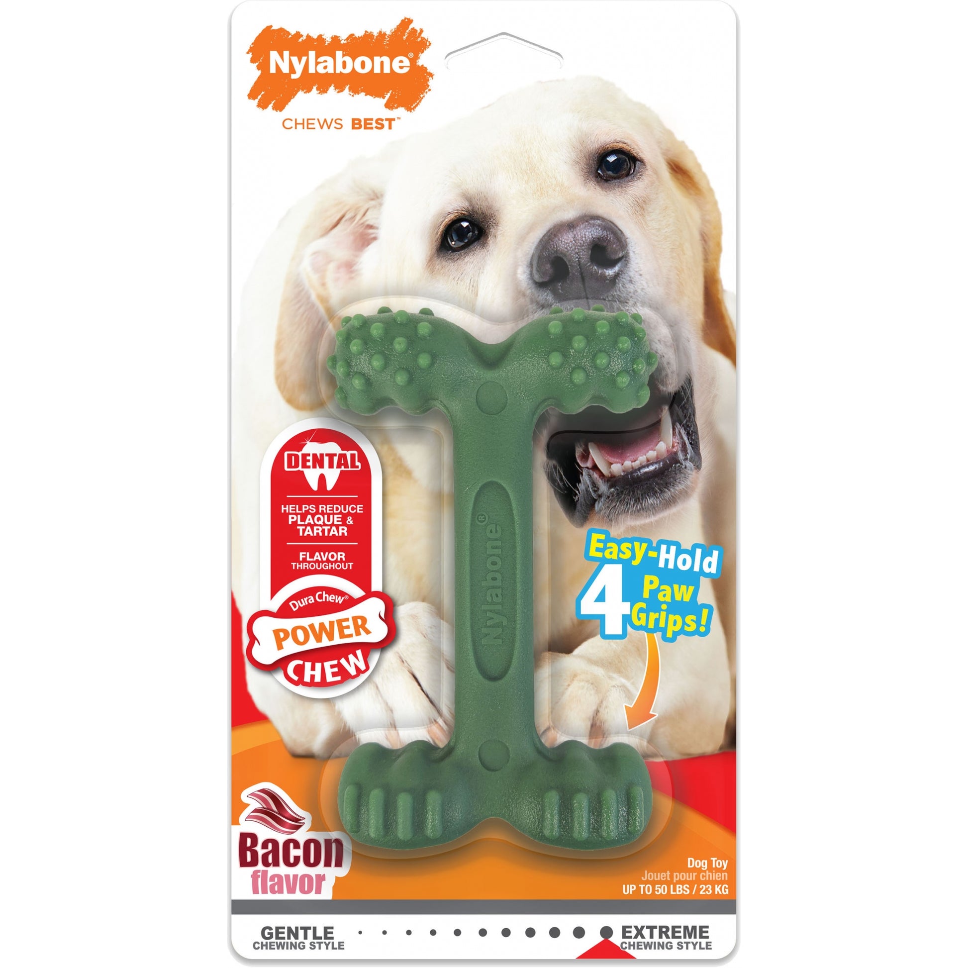 Nylabone Power Chew Easy Hold 4 Paw Grips