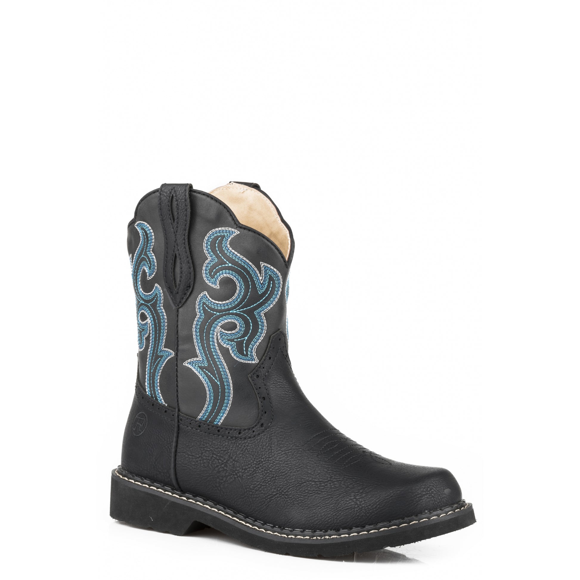 Roper Ladies Chunk Rider Faux Leather Boots