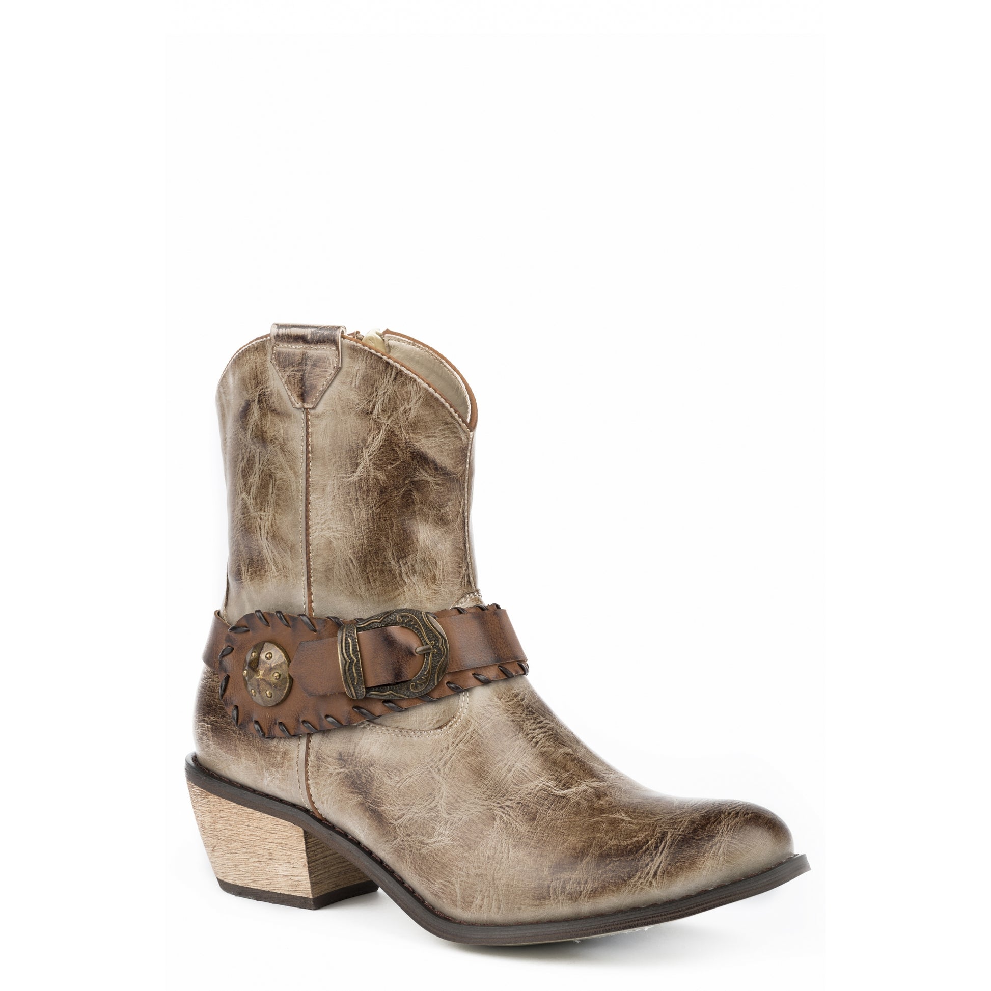 Roper Ladies Mae Shorty Leather Boots