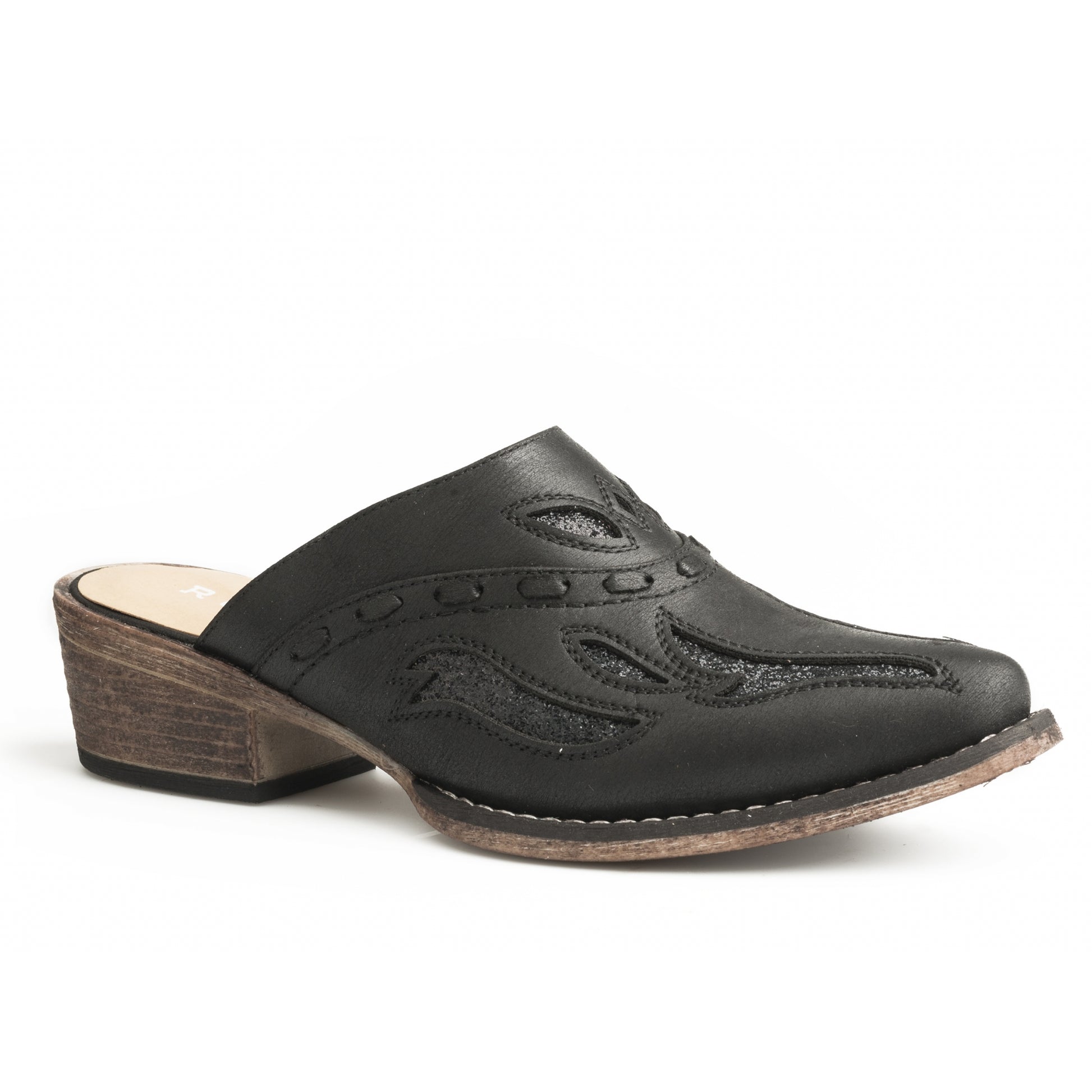 Roper Ladies Beth Snip Toe Open Back Mules