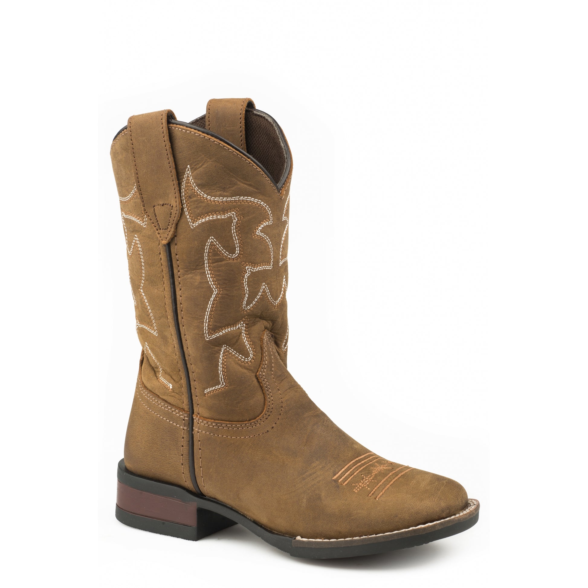 Roper Kids Shaft Cow Hide Western Boots