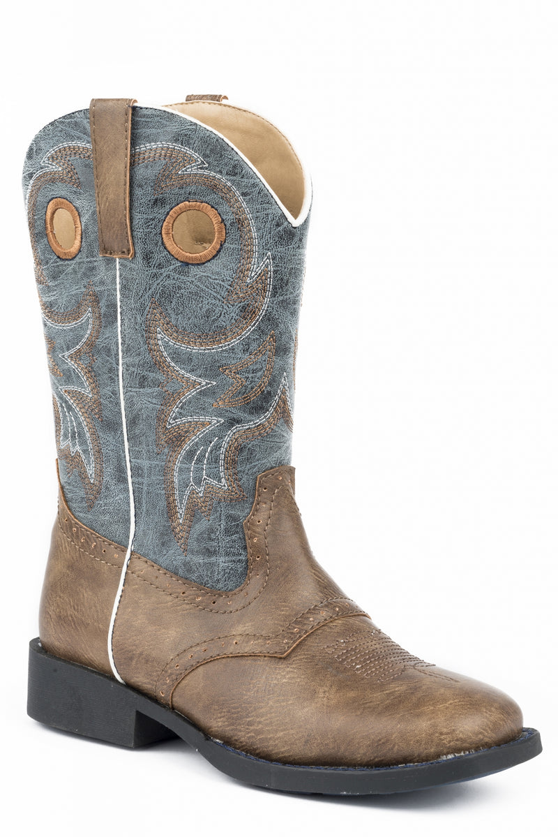 Roper Kids Daniel Square Toe Boots