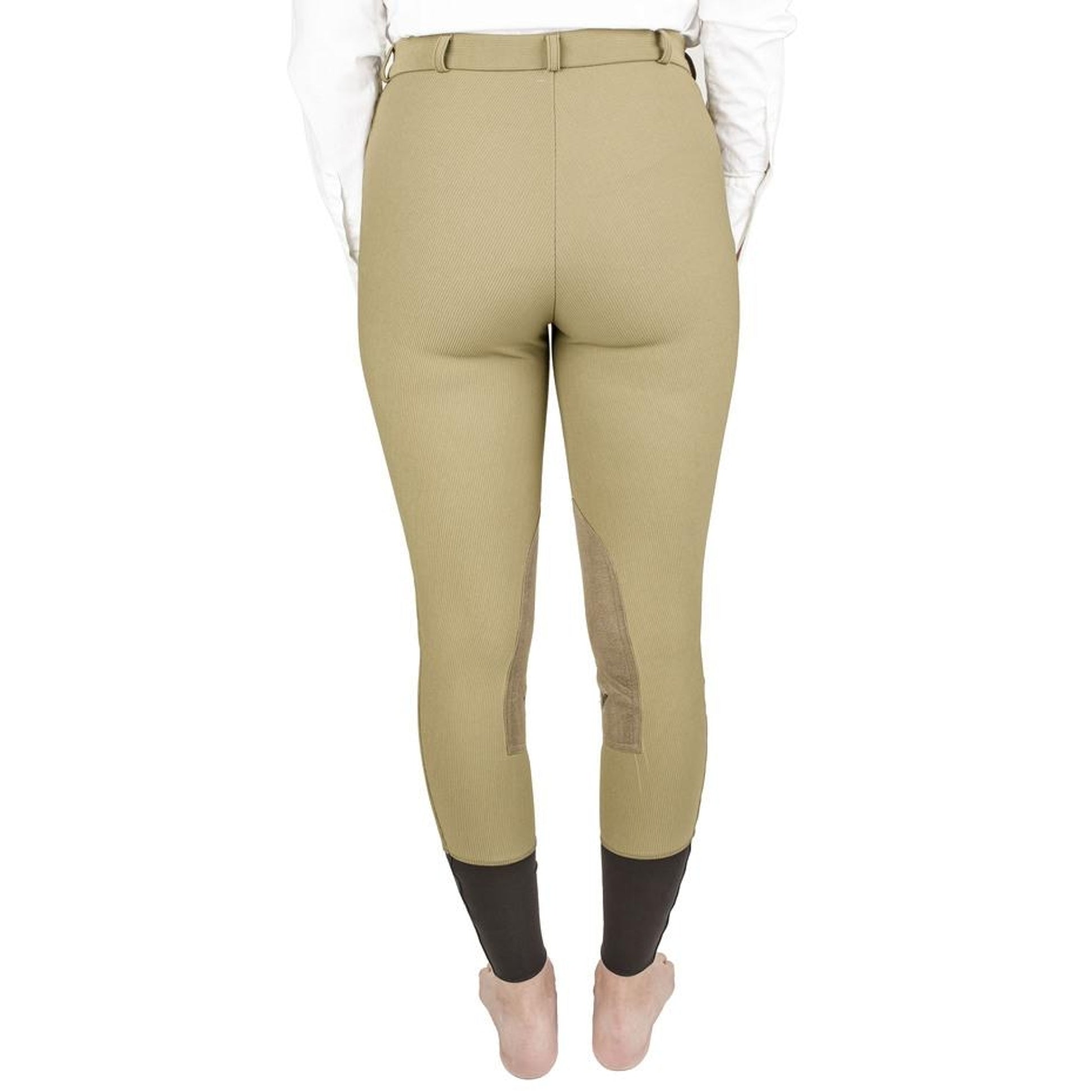 TuffRider Ladies Ribb KP Breeches 24 Gray