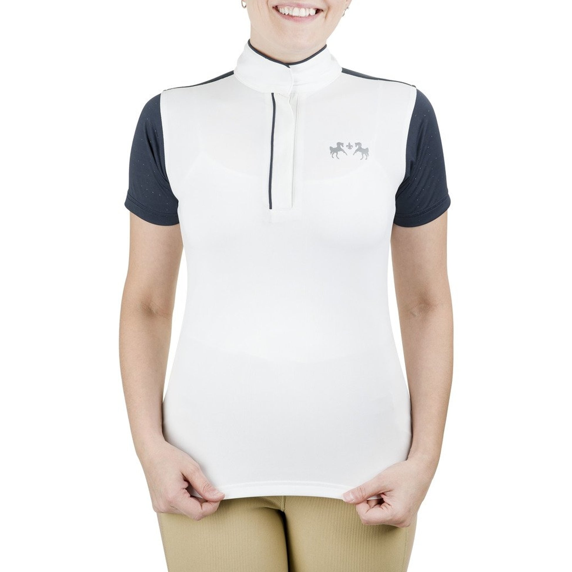 Equine Couture Ladies Magda EquiCool Short Sleeve Show Shirt