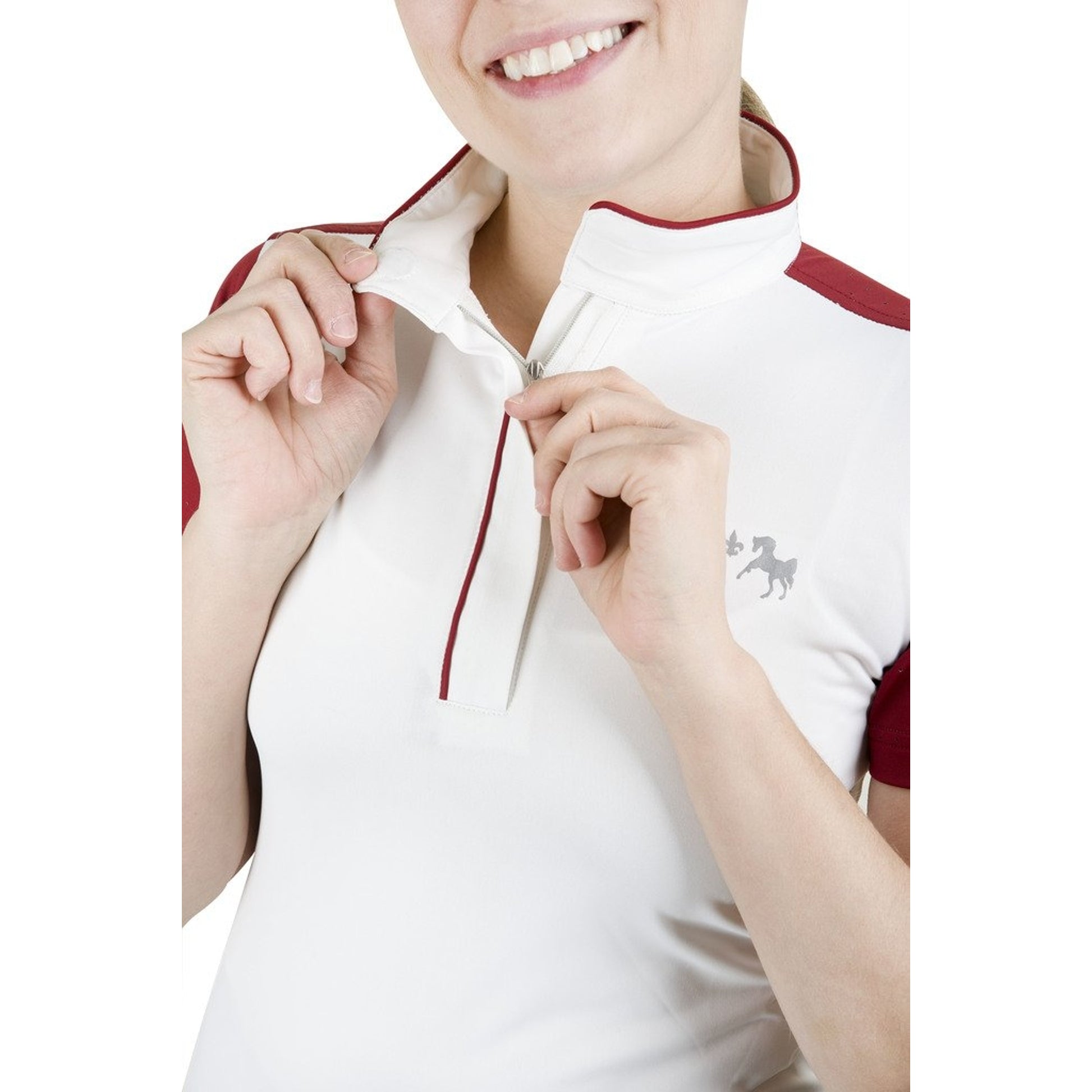 Equine Couture Ladies Magda EquiCool Short Sleeve Show Shirt