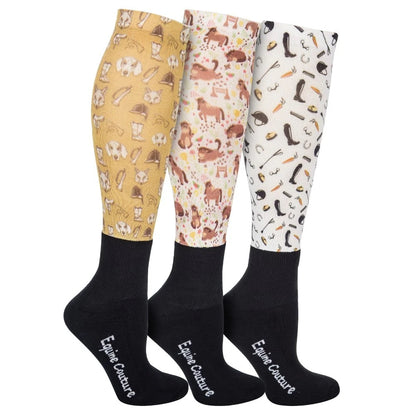 Equine Couture OTC Socks - 3 Pack