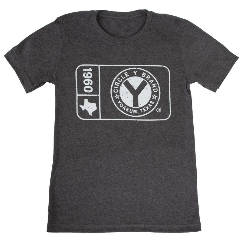 Circle Y Rectangle Print Tee Shirt