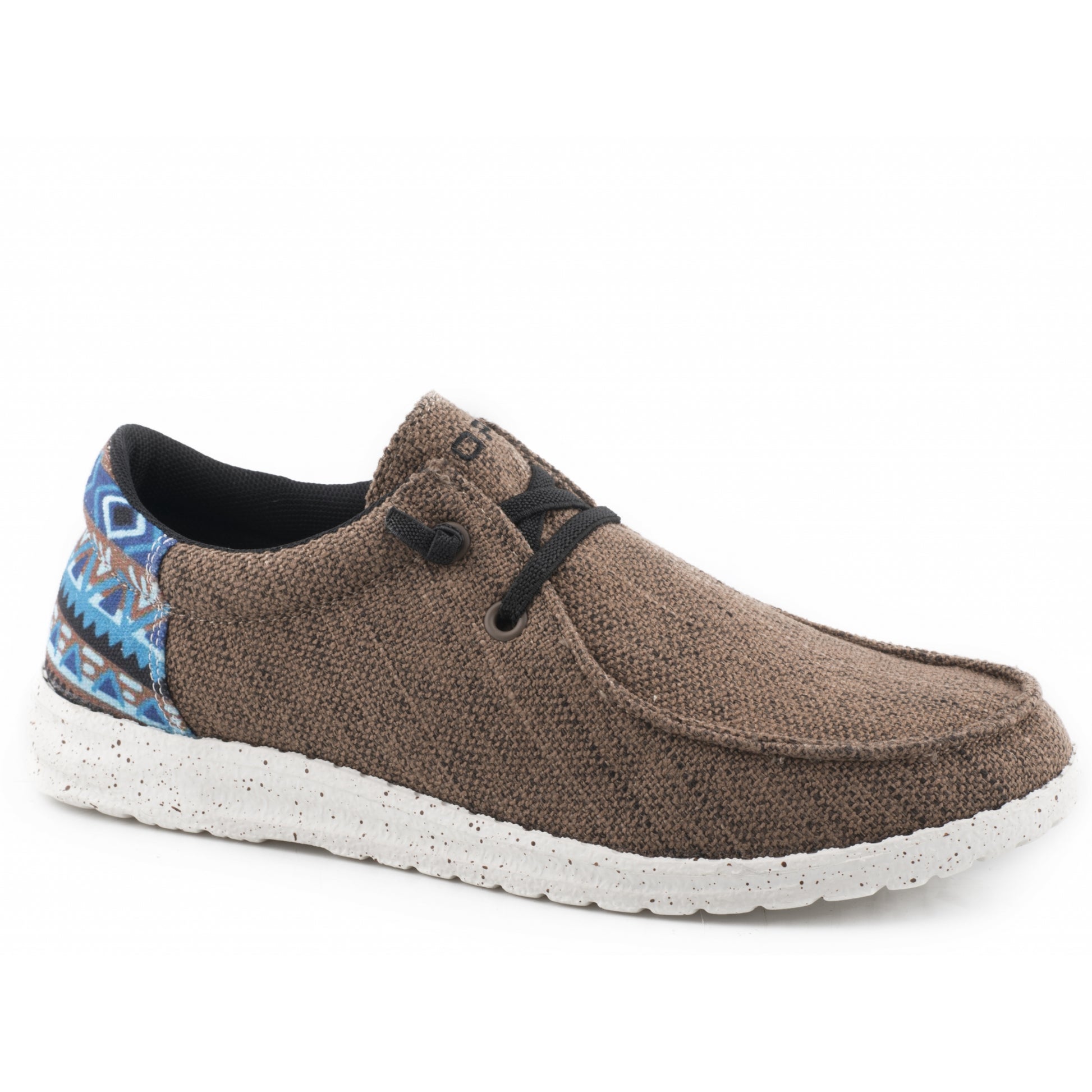 Roper Mens Fabric Two-Eye Chukka Shoes