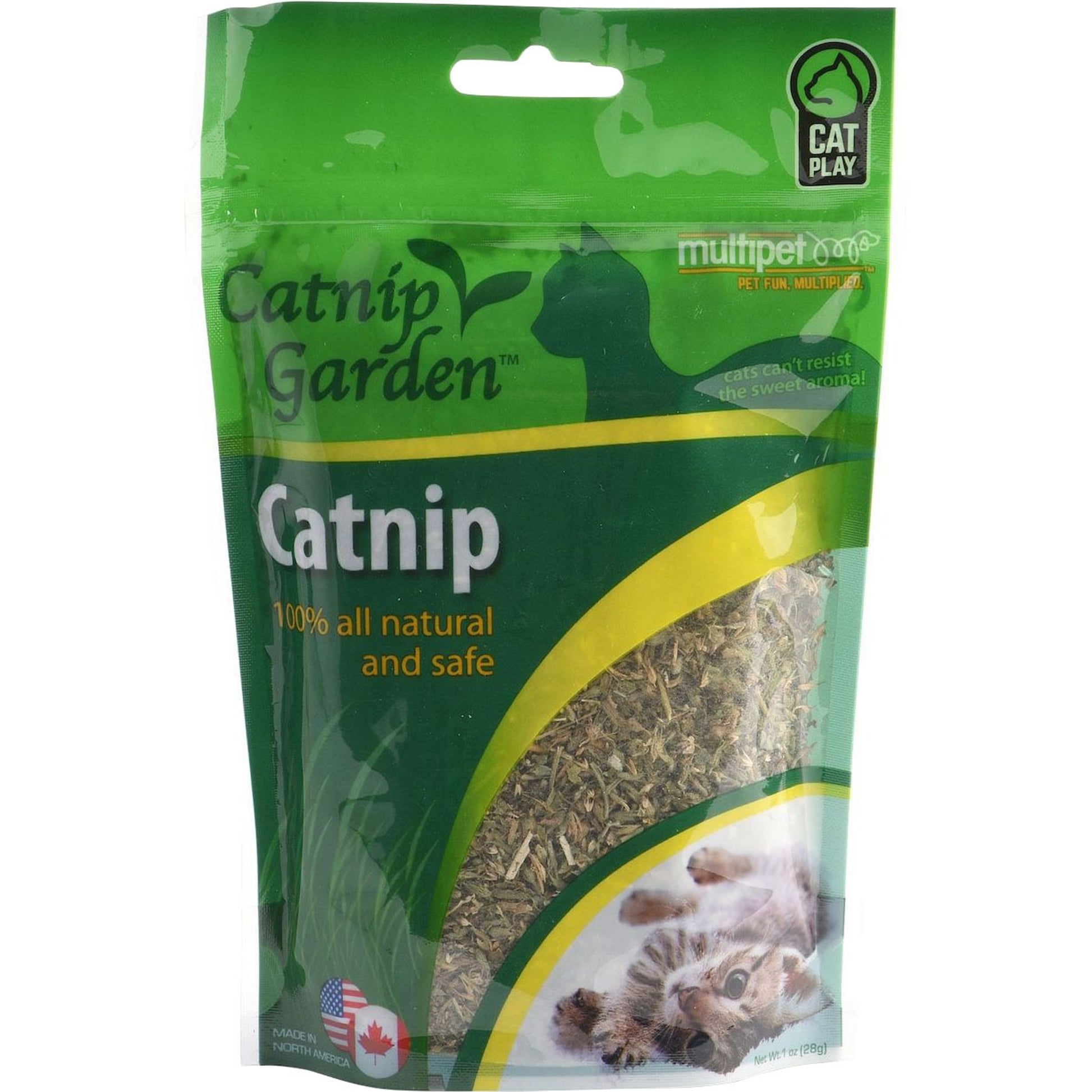 Multipet Catnip Garden Catnip Bag .5 Oz