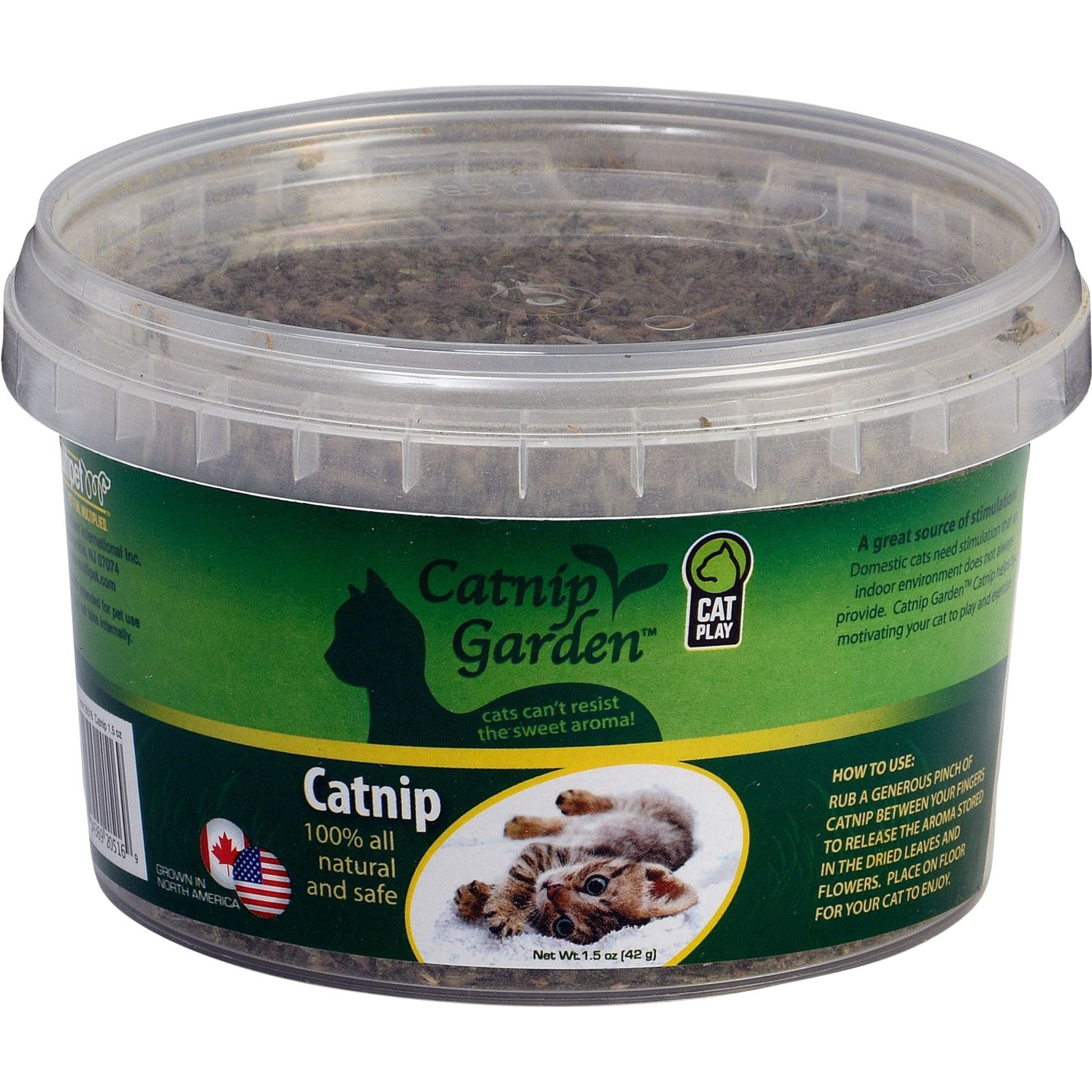 Multipet Catnip Garden Catnip Cup 1.5 Oz
