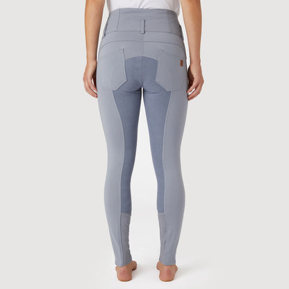Horze Ladies Tara High Waist Breeches Leather Full Seat
