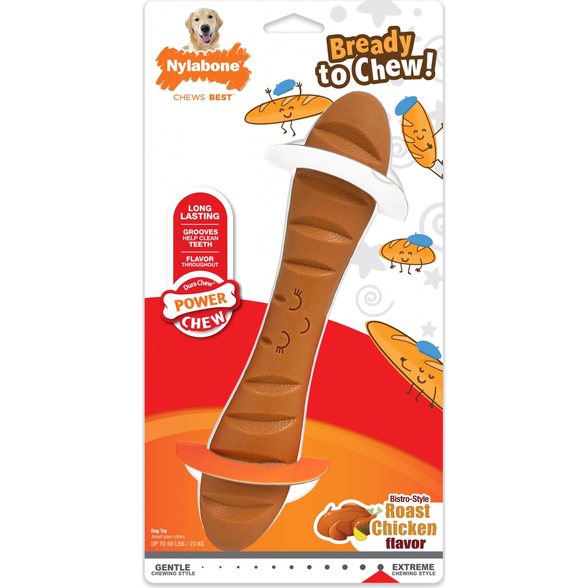 Nylabone Power Chew Bready To Chew Giant Chicken