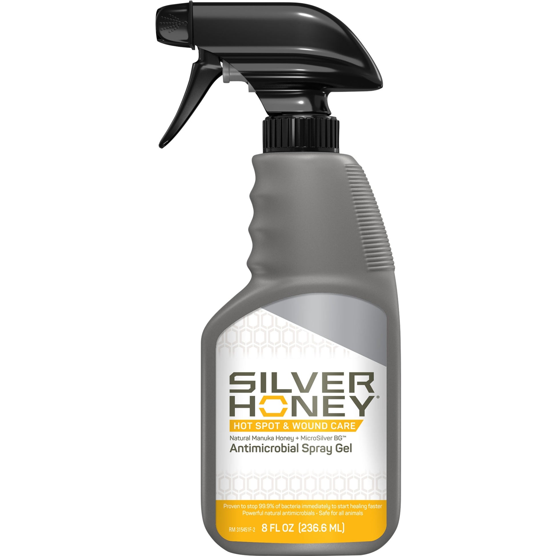 Silver Honey Hot Spot And Wound Care Spray Gel