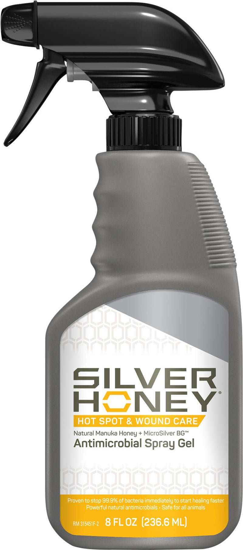 Silver Honey Hot Spot And Wound Care Spray Gel