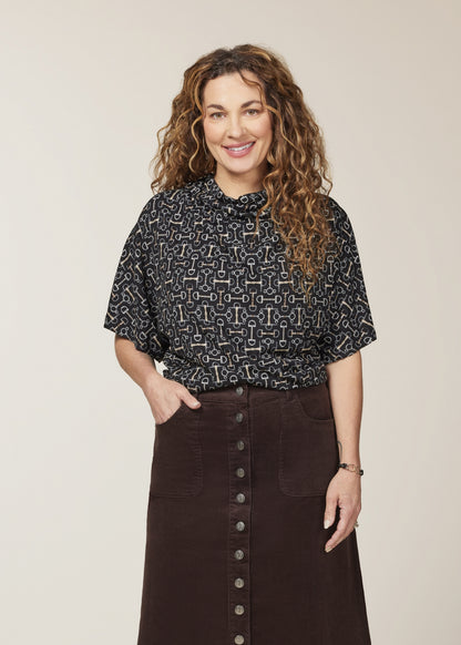 EQL by Kerrits Ladies Lexi Cowl Neck Dolman Top