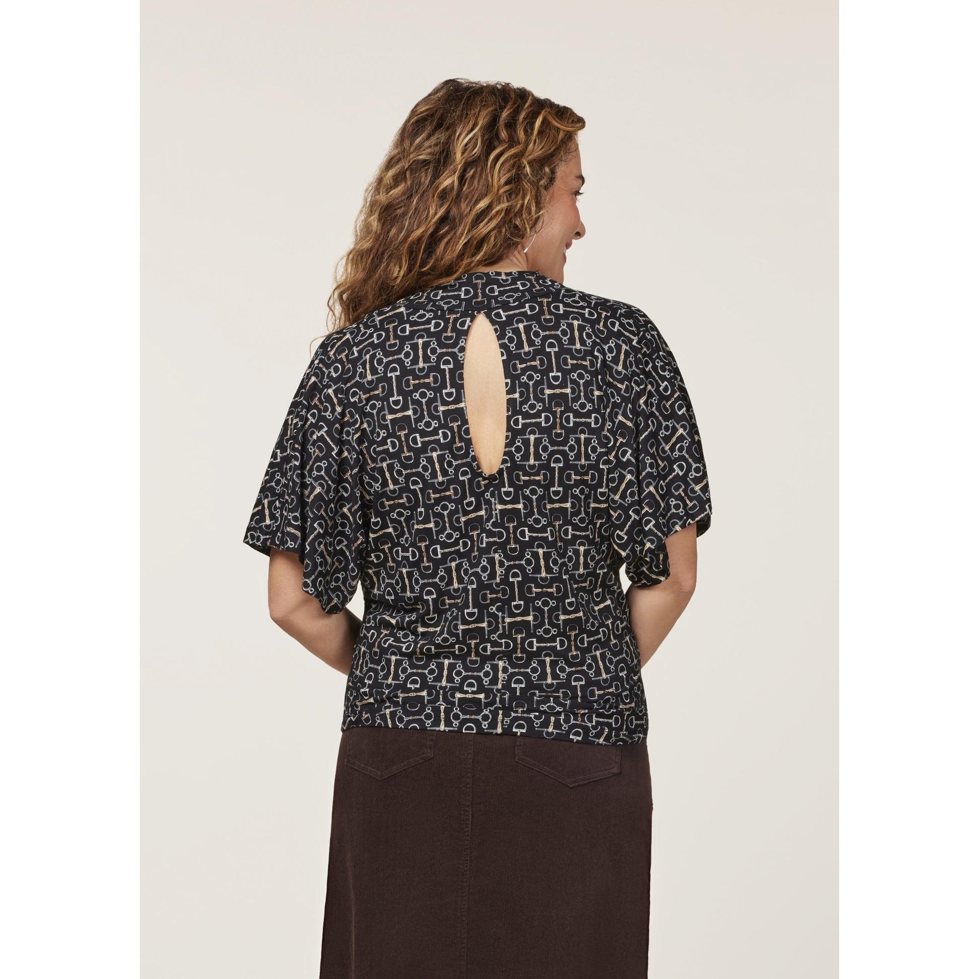 EQL by Kerrits Ladies Lexi Cowl Neck Dolman Top