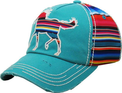 AWST Int'l Serape Horse Washed Vintage Cap
