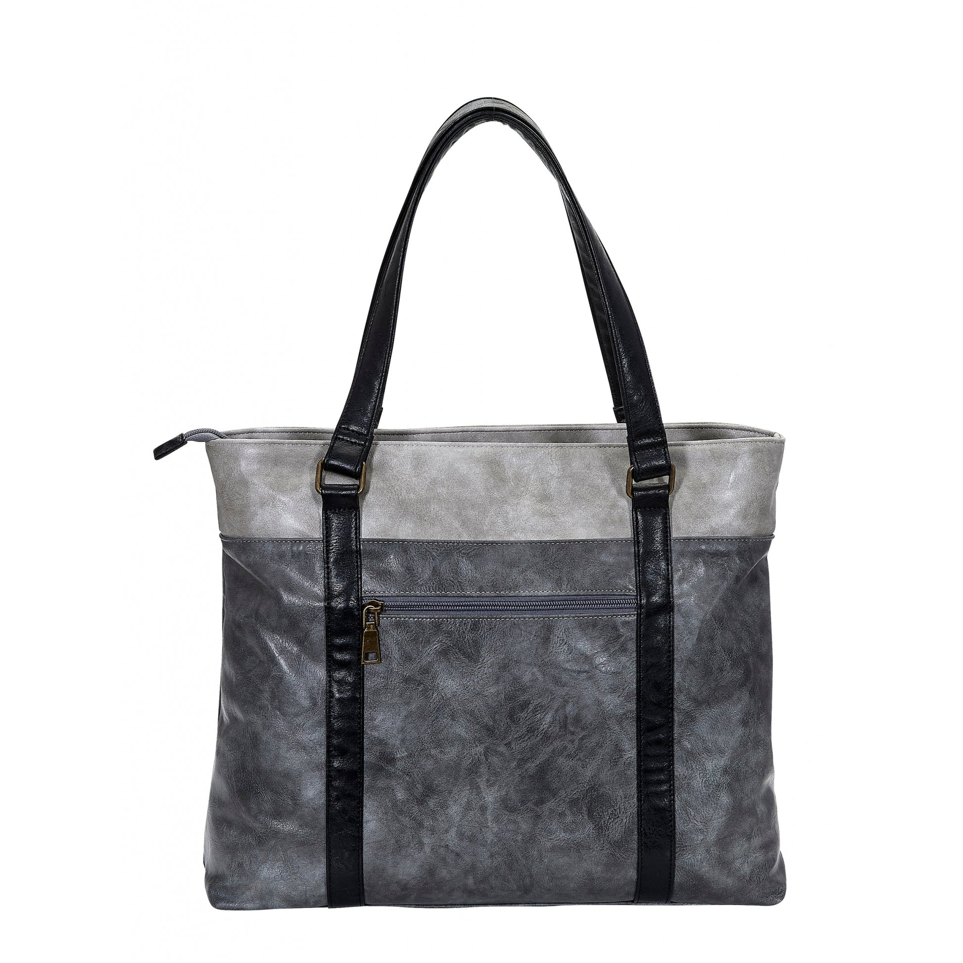 AWST Int'l Colorblock Snaffle Bit Laptop Tote