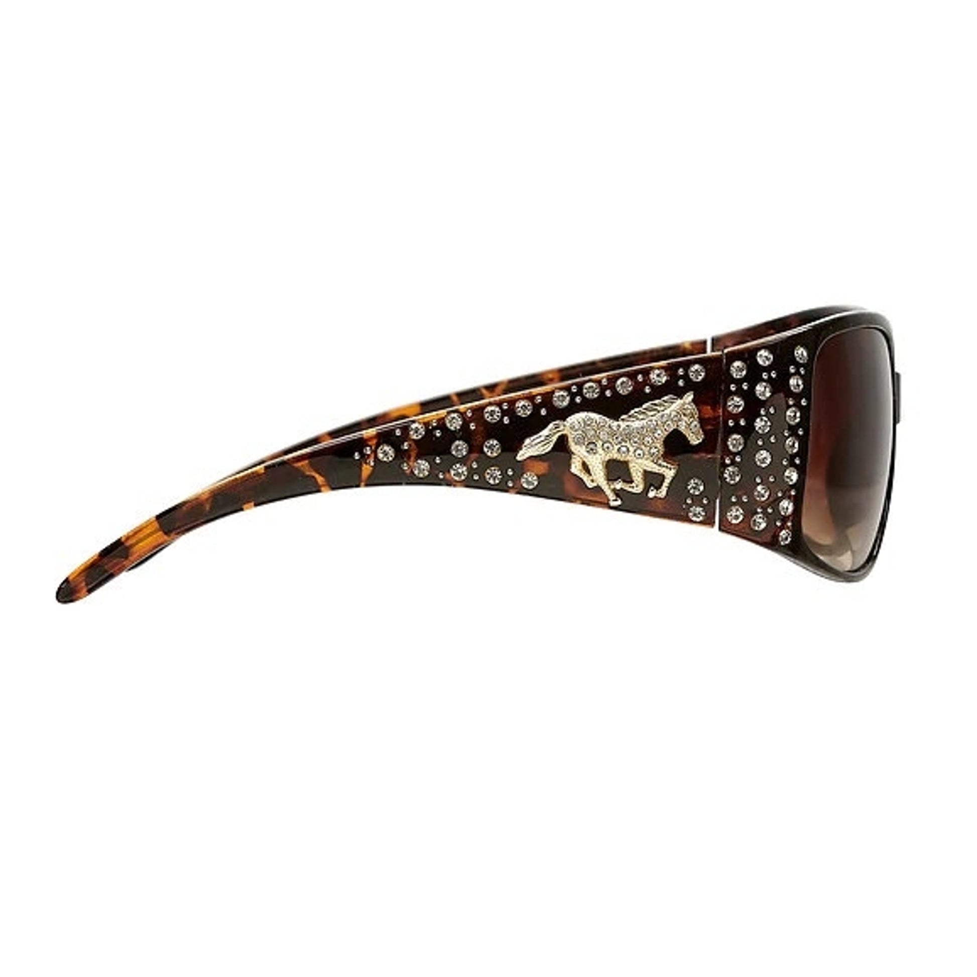 AWST Int'l Galloping Horse Sunglasses- Embelished with Rhinestones - Set of 12