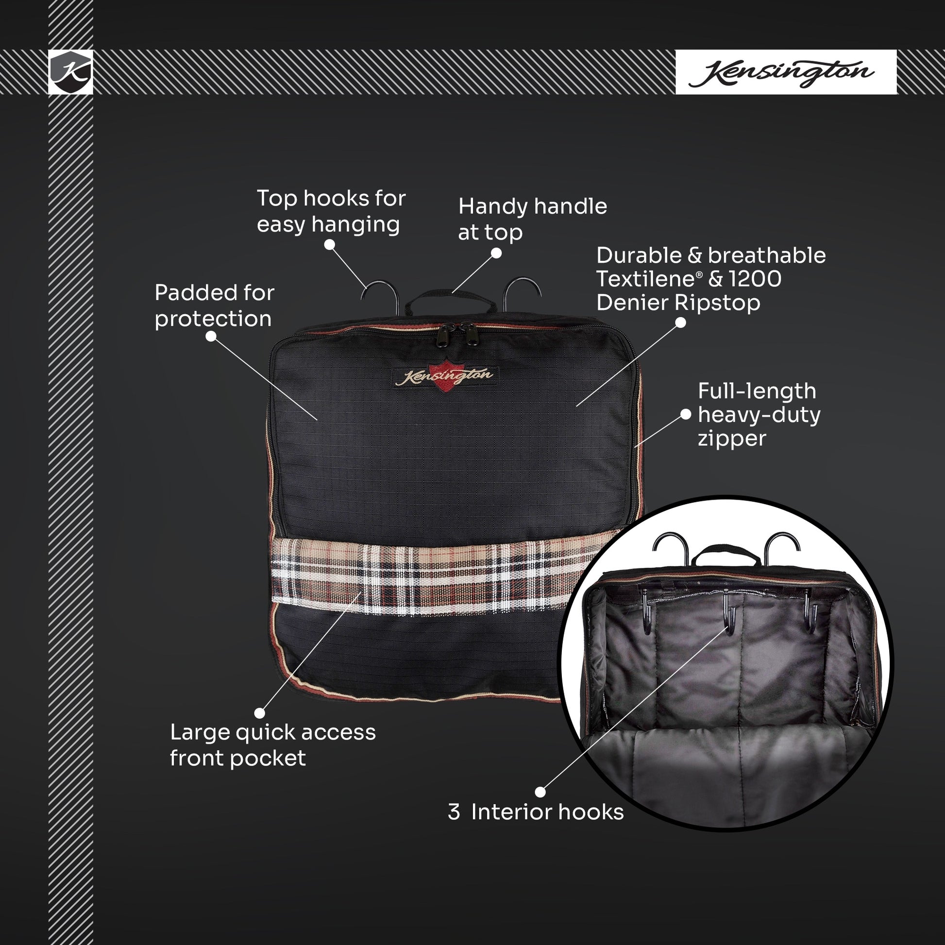 Kensington Padded Halter Bag