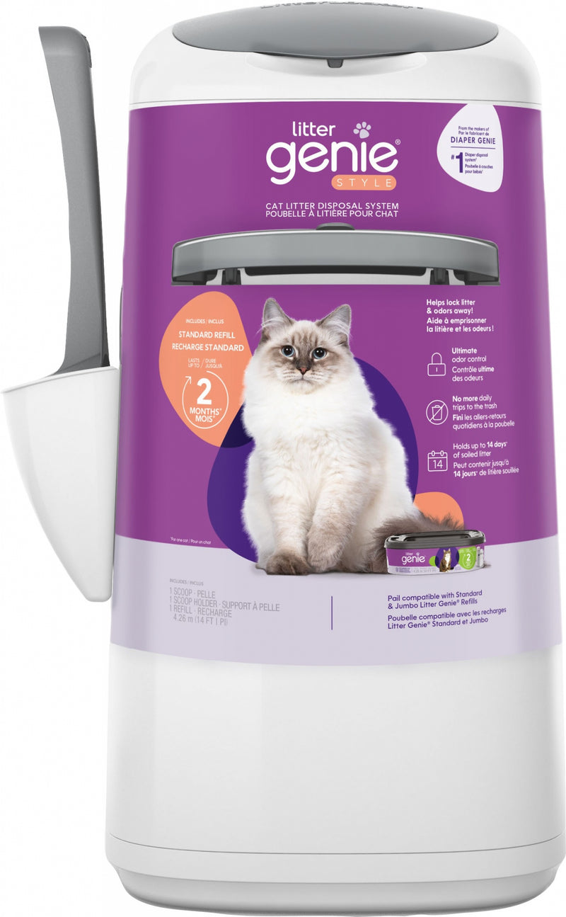 Litter Genie Style Pail Disposal System