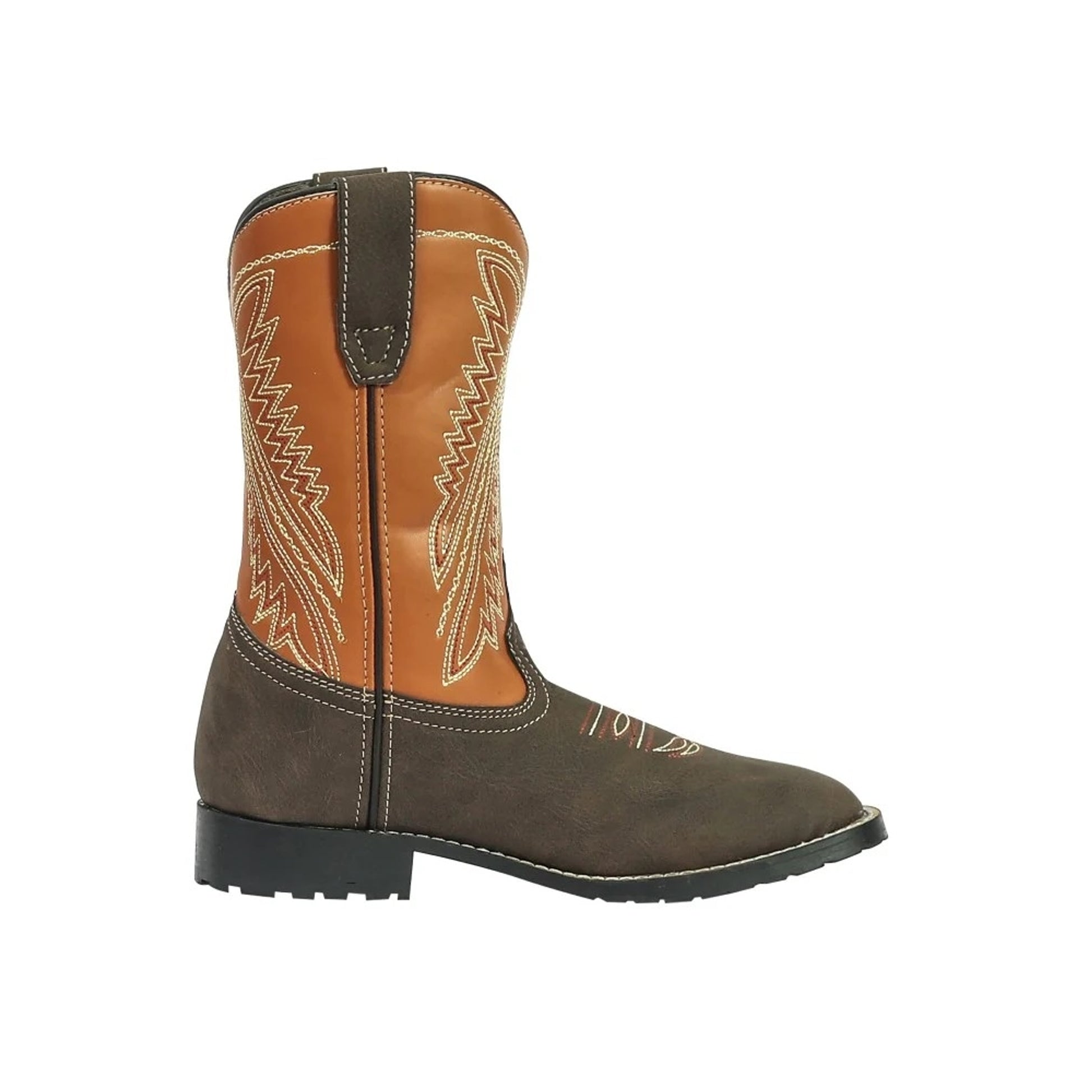 TuffRider Childrens Big Bend Rounded Toe Western Boots