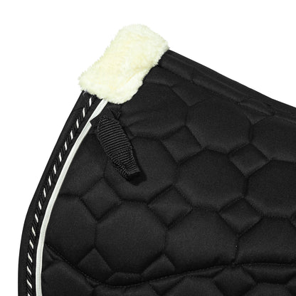 Equine Couture Luxe Saddle Pad with Sherpa Fleece lining