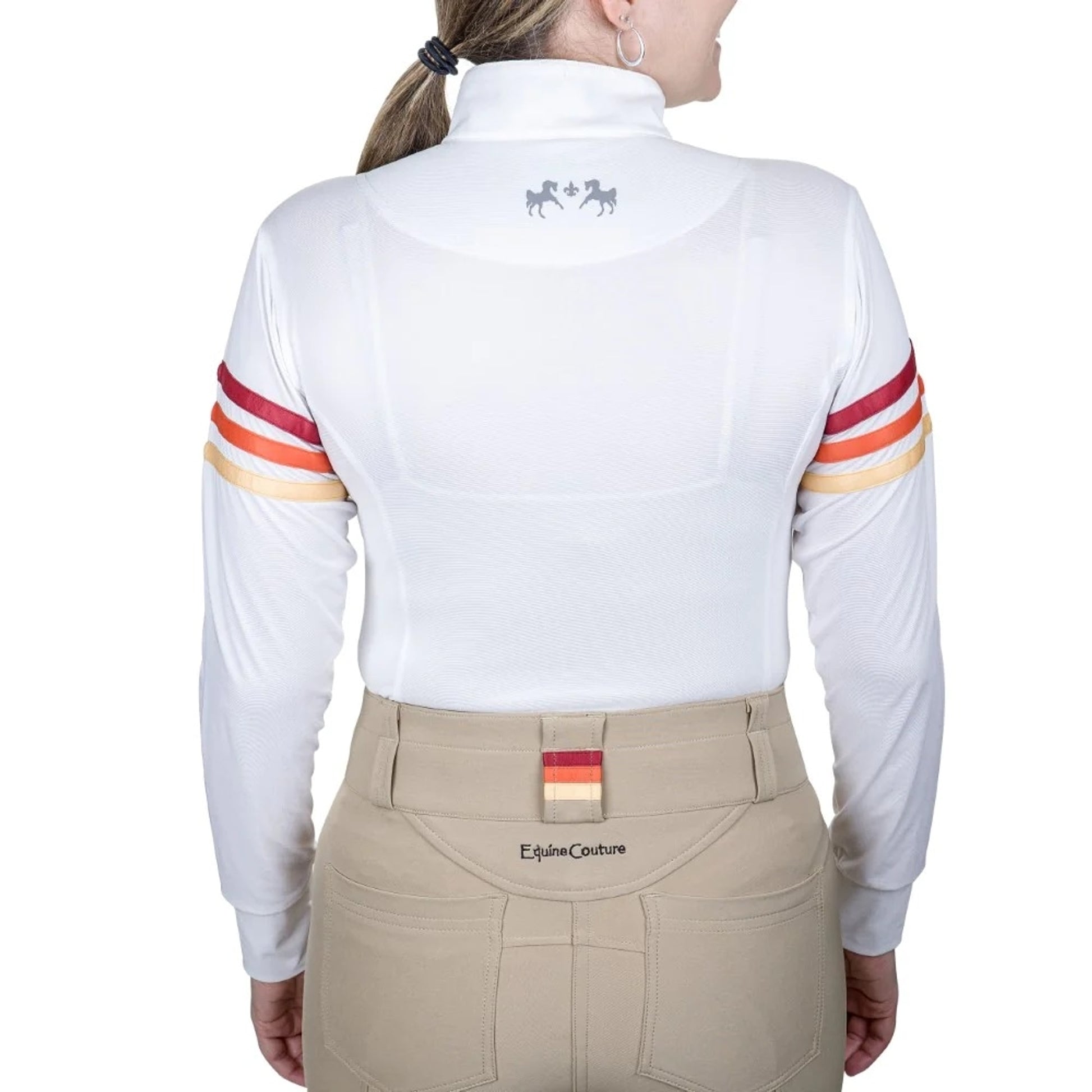 Equine Couture Ladies Gradient Long Sleeve Show Shirt