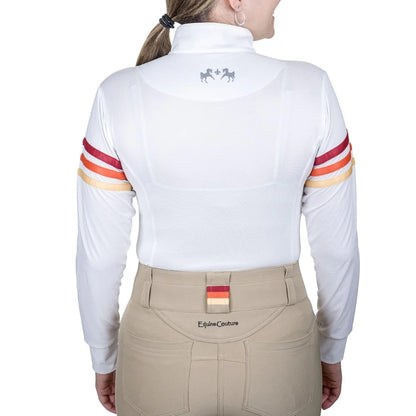 Equine Couture Ladies Gradient Long Sleeve Show Shirt