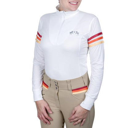 Equine Couture Ladies Gradient Long Sleeve Show Shirt
