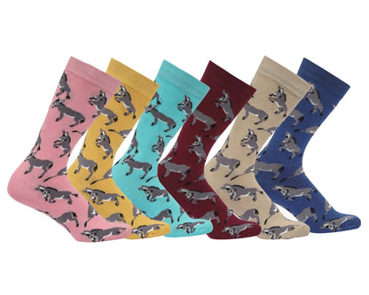 AWST Int'l Playful Donkeys Socks