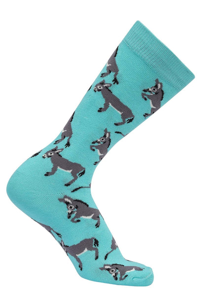 AWST Int'l Playful Donkeys Socks